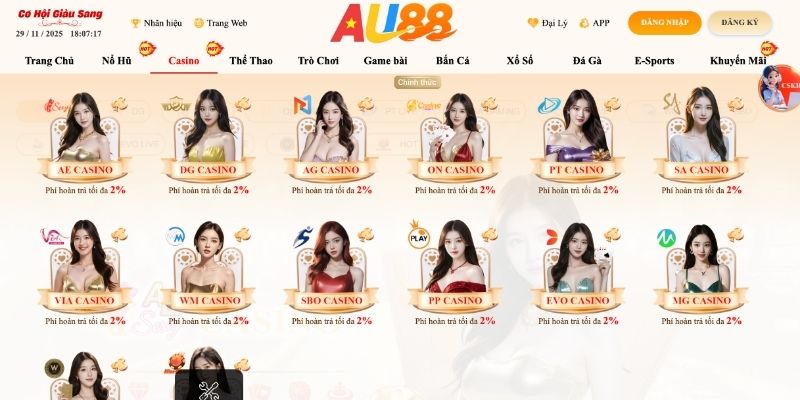 Casino mang đến những khoảnh khắc giải trí cực đỉnh